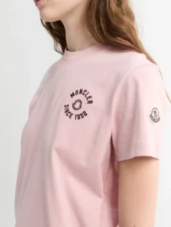 Logo T-shirt i Pink