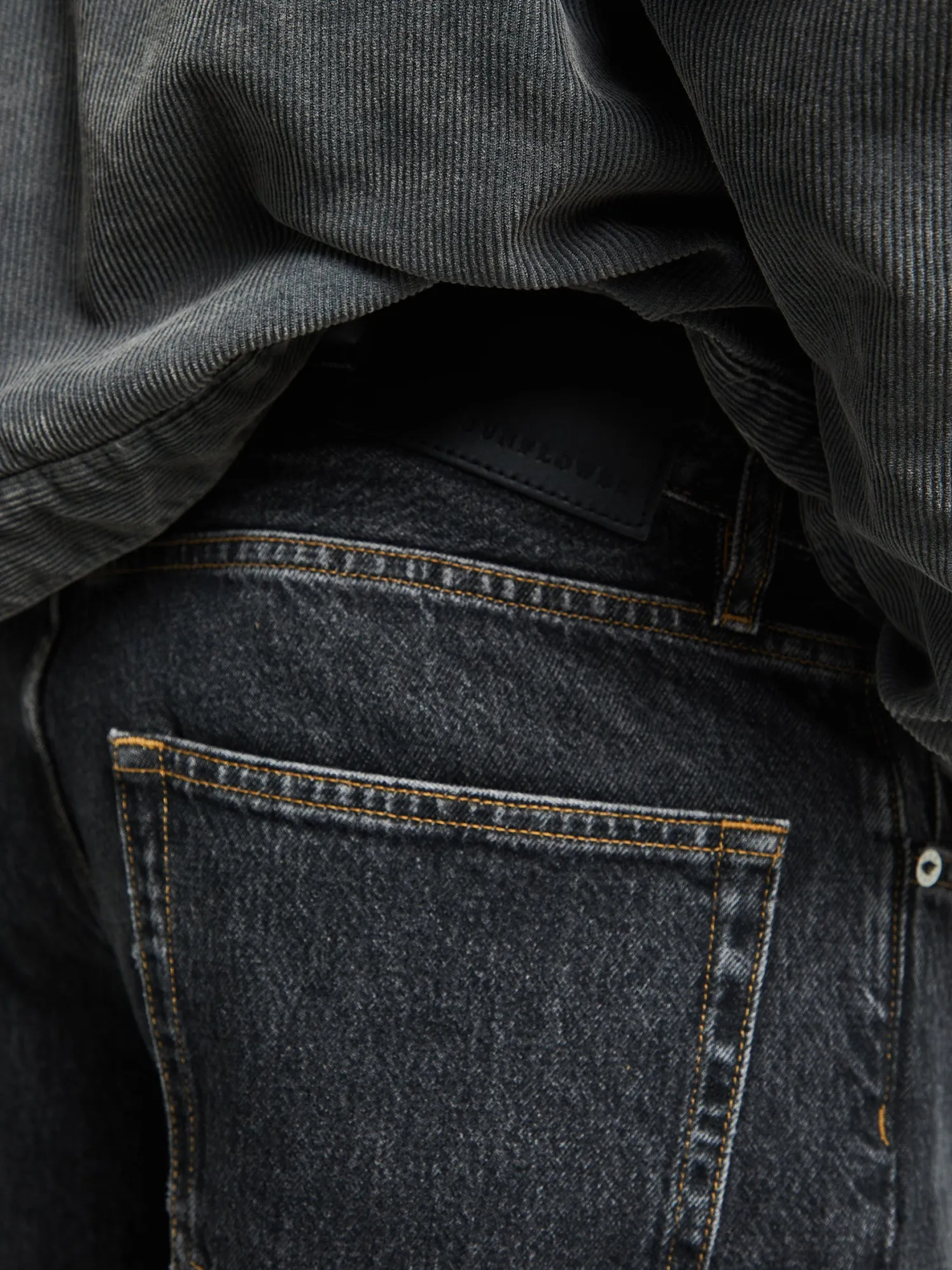 Loose Jeans i Black Stone