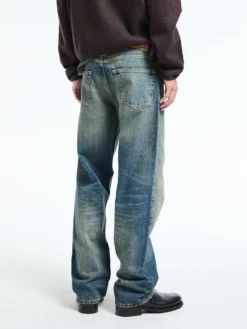 Loose Jeans i Dirty Blue