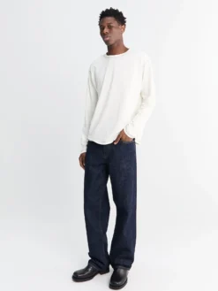 Loose Jeans i Simple Rinse Blue