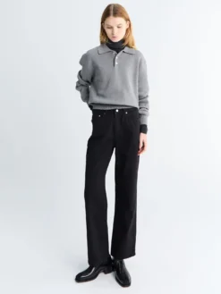 Loose Jeans i Sort