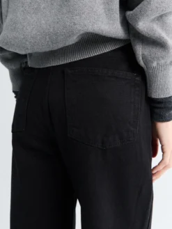 Loose Jeans i Sort