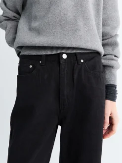 Loose Jeans i Sort