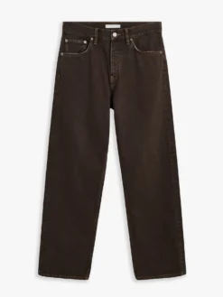 Loose Jeans i Vintage Brun