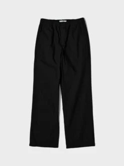 Lucien Herringbone Bukser i Sort