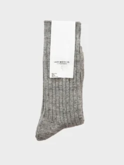 LW-C Socks i Grå Melange