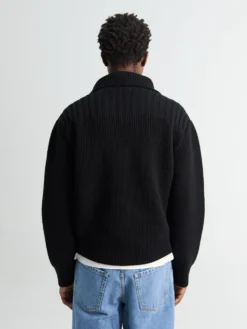 Marino Cardigan i Sort