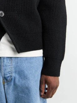 Marino Cardigan i Sort