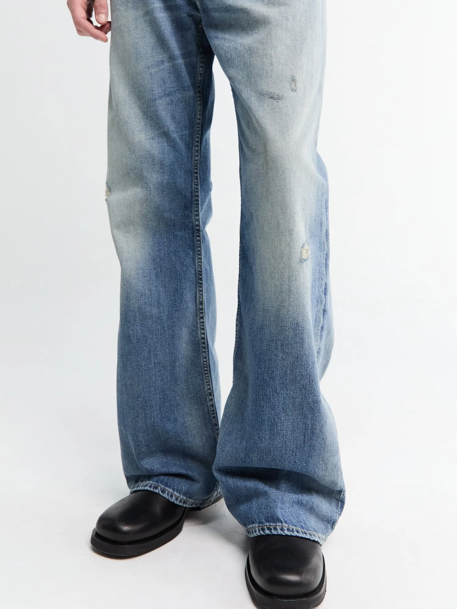 2021M Daybreak Jeans i Mellemblå