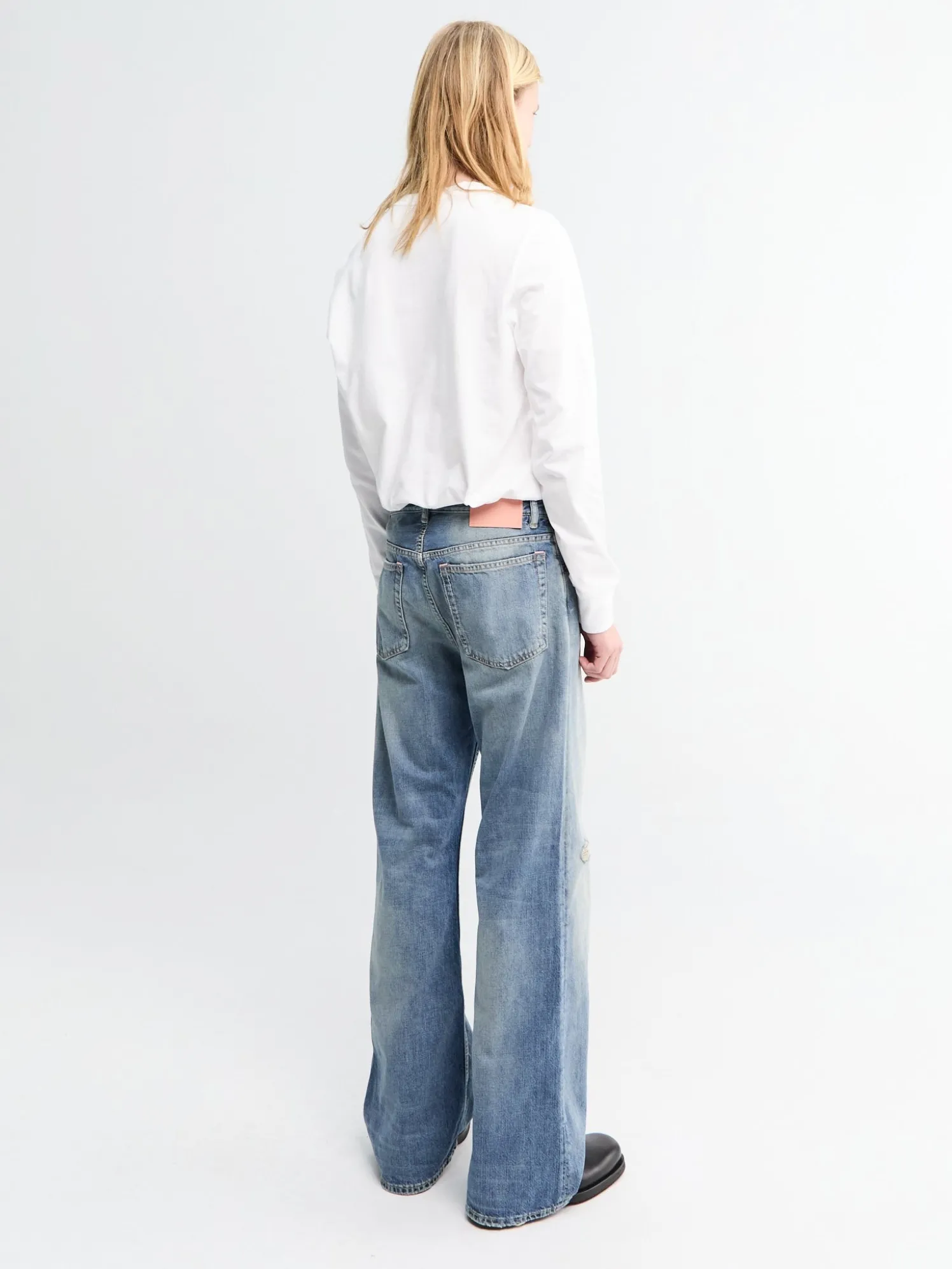 2021M Daybreak Jeans i Mellemblå