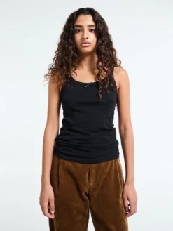 Messhu Tank Top i Sort