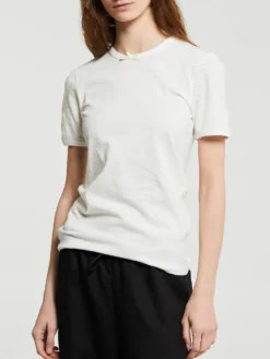 Messhu T-Shirt i Pure Ecru