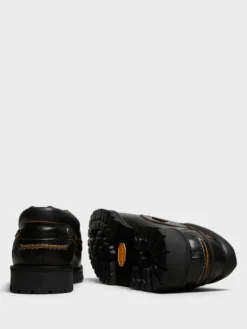 Metal Hook Boat Shoes i Sort