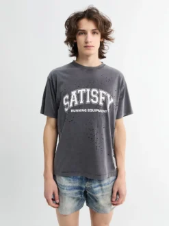 MothTech T-shirt i Aged Black
