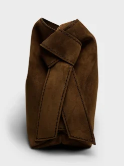 Musubi Midi Taske Ruskind i Cognac Brun
