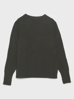 Navy Crewneck i Hunting Green