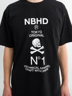 NH. Tee SS-8 i Sort