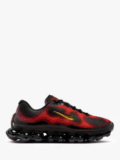 Nike Air Liquid Max in Black, Metallic Gold-Team Red-Fire