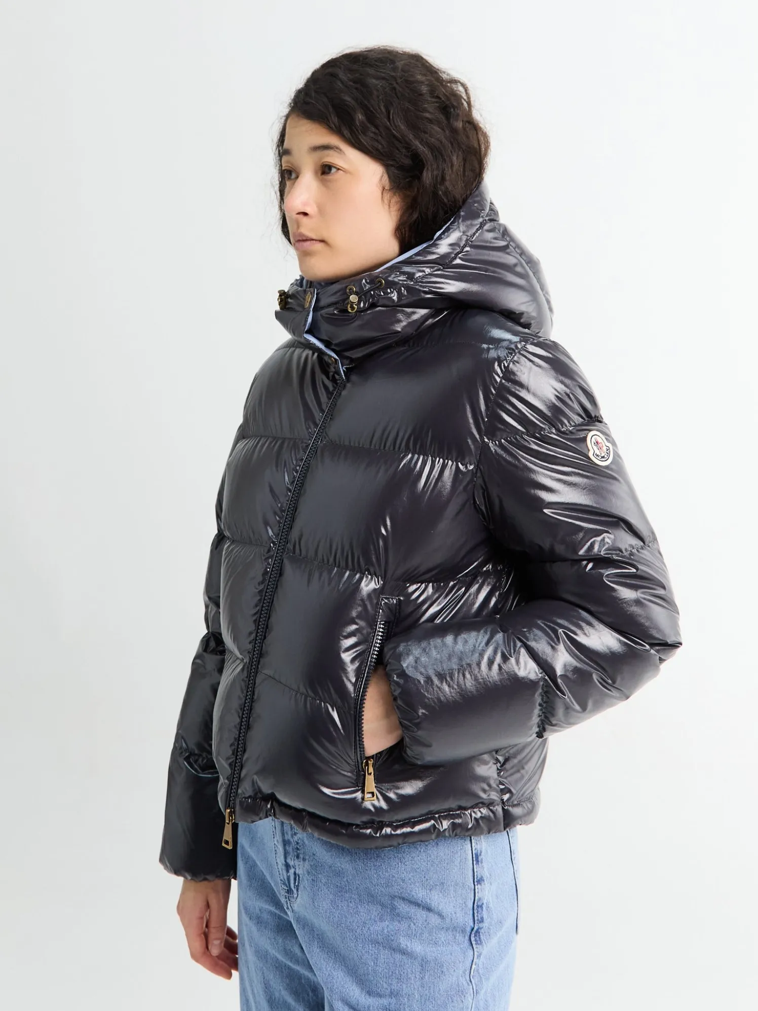 Niveole jakke i Navy