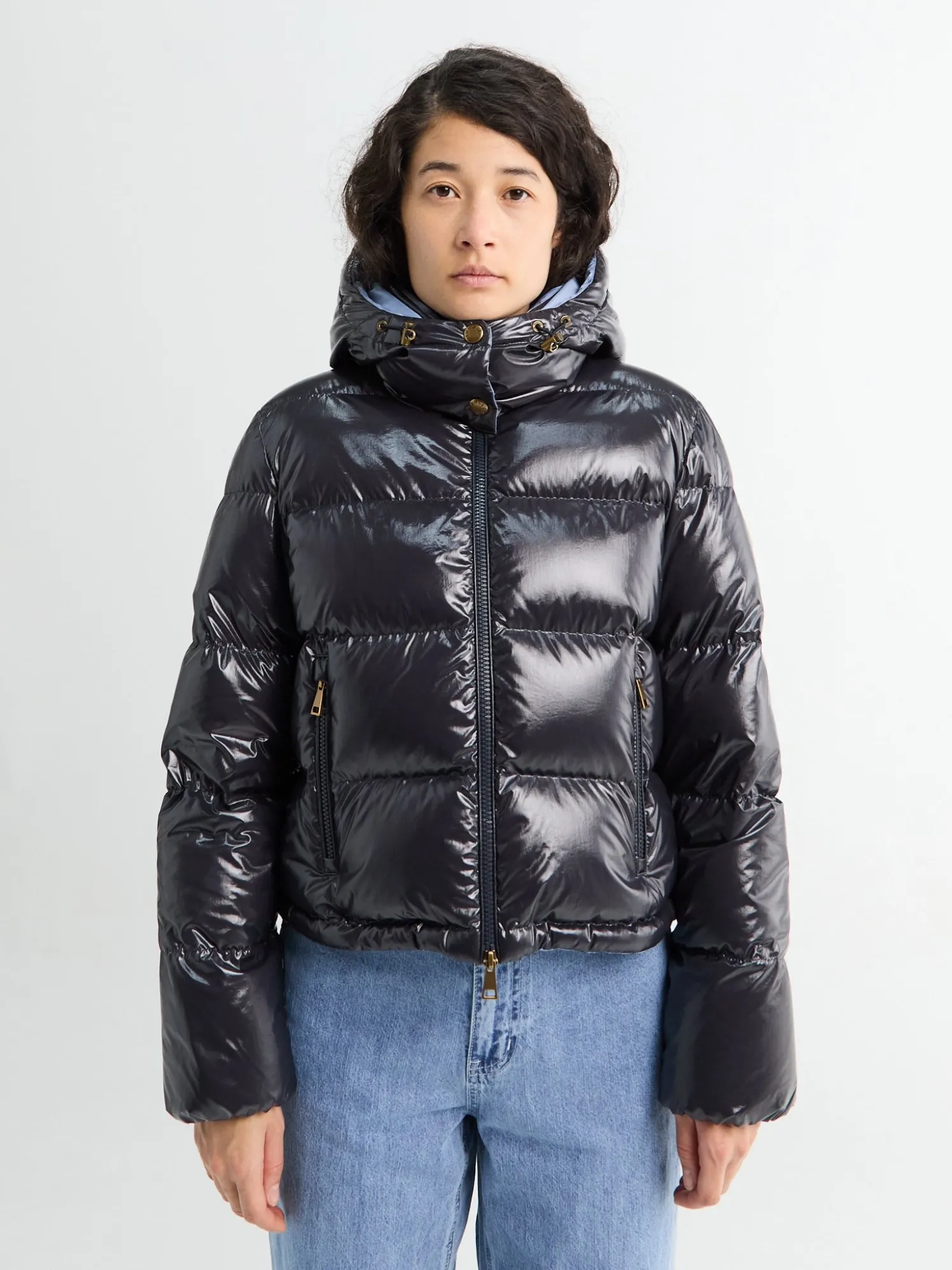 Niveole jakke i Navy