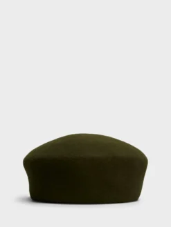 Noxley Pillbox Hat i Olive