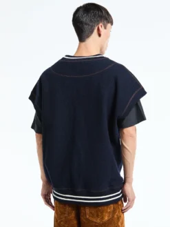 October Vest i Navy