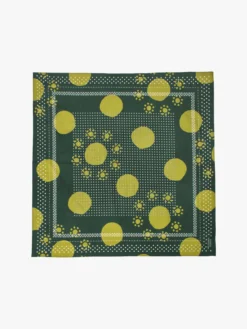 Off-Race Bandana in Moss Green