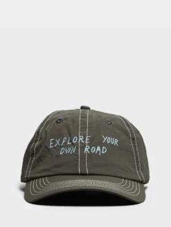 Off-Race Cap i Dark Olive
