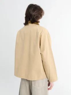 Oversized Transporter Casual Jacket i Stone