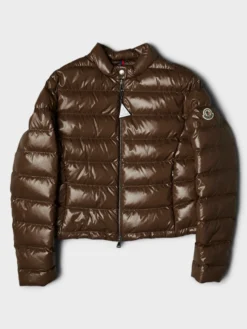 Papillon Short Down Jacket i Brun