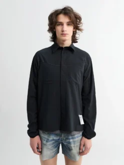 PeaceShell River Shirt i Sort