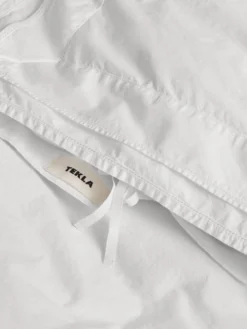 Percale, Broderie Anglaise, Enkelt Dynebetræk i Broken White/Perle