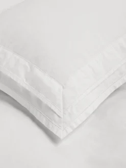 Percale, Broderie Anglaise, Enkelt Dynebetræk i Broken White/Perle