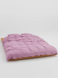 Percale Dynebetræk i Mallow Pink