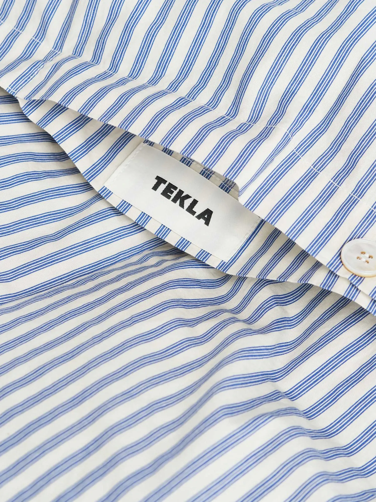 Percale Dynebetræk i Skagen Stripes