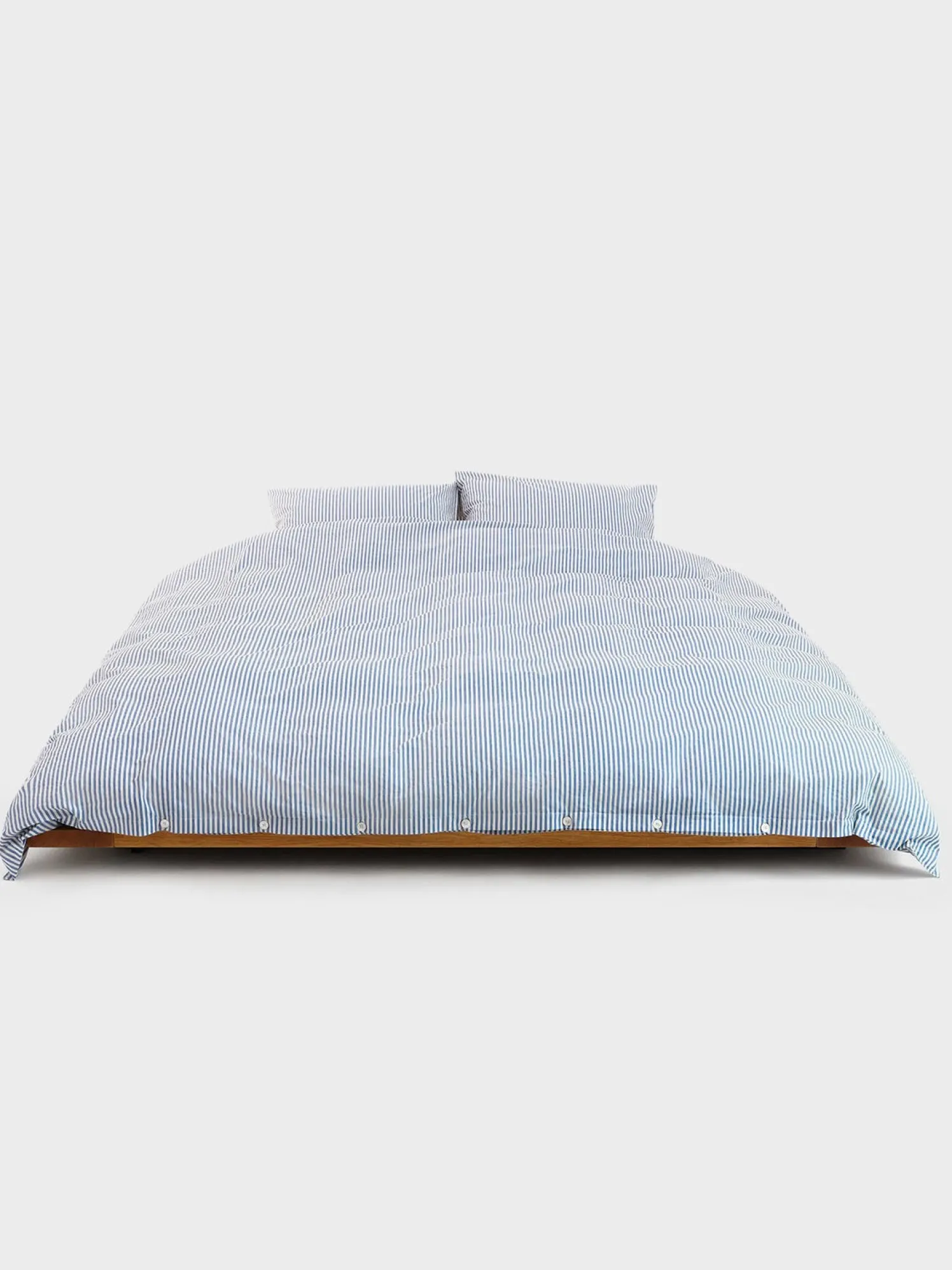 Percale Dynebetræk i Skagen Stripes