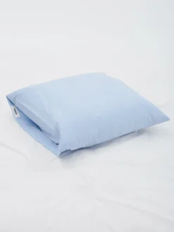 Percale Pillow Sham in Morning Blue