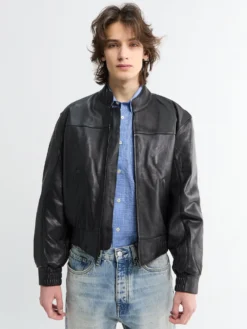 Polo Biker Jakke i Sort