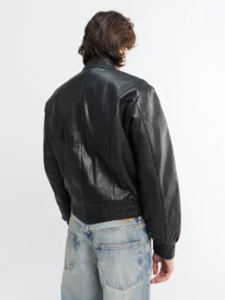 Polo Biker Jakke i Sort