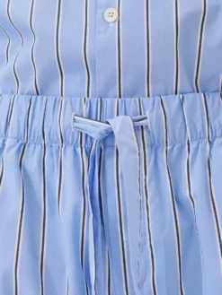 Poplin Pyjamas Bukser i Bassett Stripes
