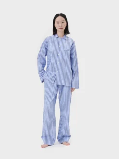 Poplin Pyjamas Bukser i Penny Stripes