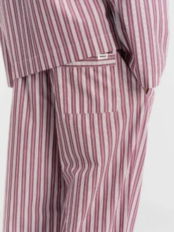 Poplin Pyjamas Pants i Rhubarb Stripes