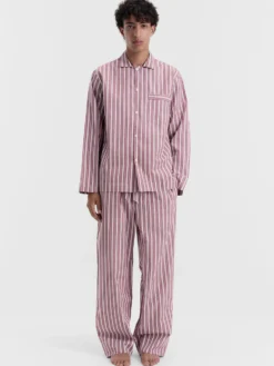 Poplin Pyjamas Pants i Rhubarb Stripes