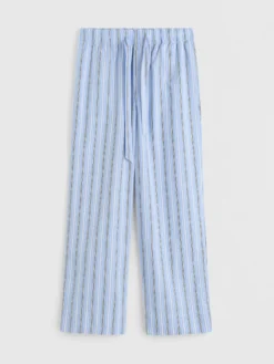 Poplin Pyjamas Pants i Stave Stripes