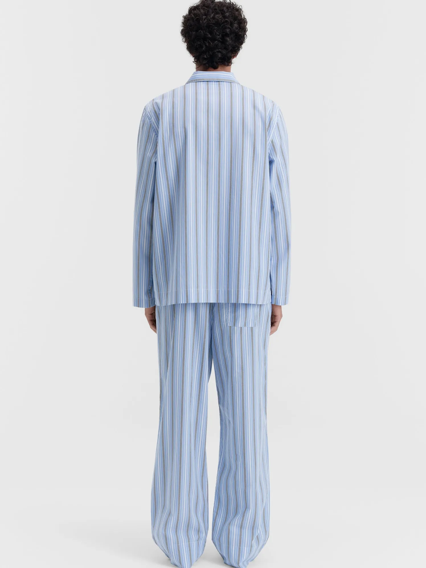 Poplin Pyjamas Pants i Stave Stripes