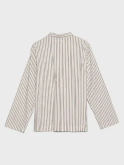 Poplin Pyjamas Skjorte i Hopper Stripes