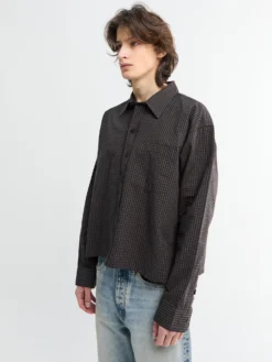 Priority Shirt i Mørk Hørtern