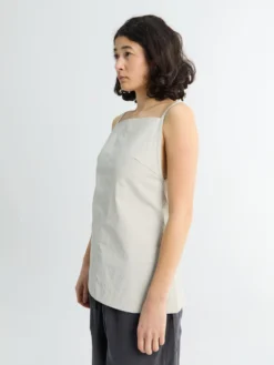 Raddle Apron Top i Bone
