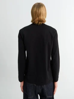Red Heart Langærmet T-Shirt i Sort