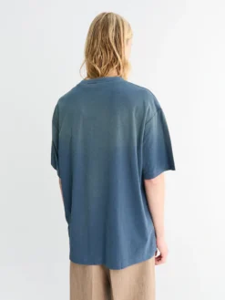 Relaxed Fit Logo T-Shirt i Deep Blue